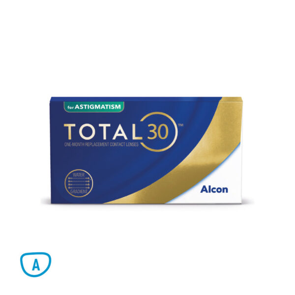Lenti mensili TOTAL30 per astigmatismo (3 lenti)