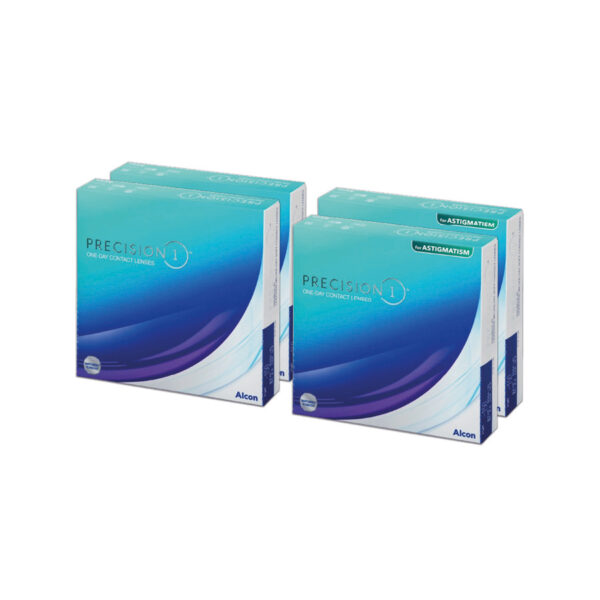 2 scatole PRECISION1 per astigmatismo + 2 scatole PRECISION1 (4x90 lenti)
